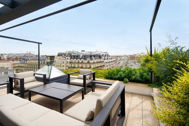 penthouse parisien luxe