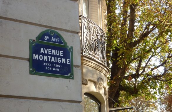 Se promener avenue Montaigne