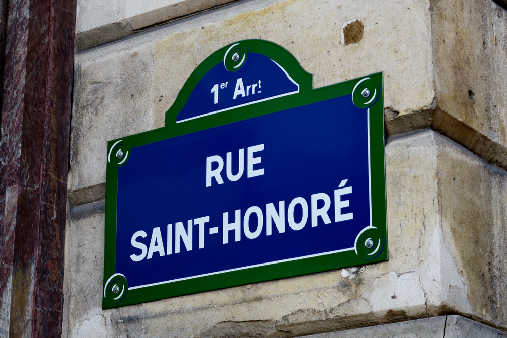 Rue St Honoré, découvrir la mythique rue parisienne