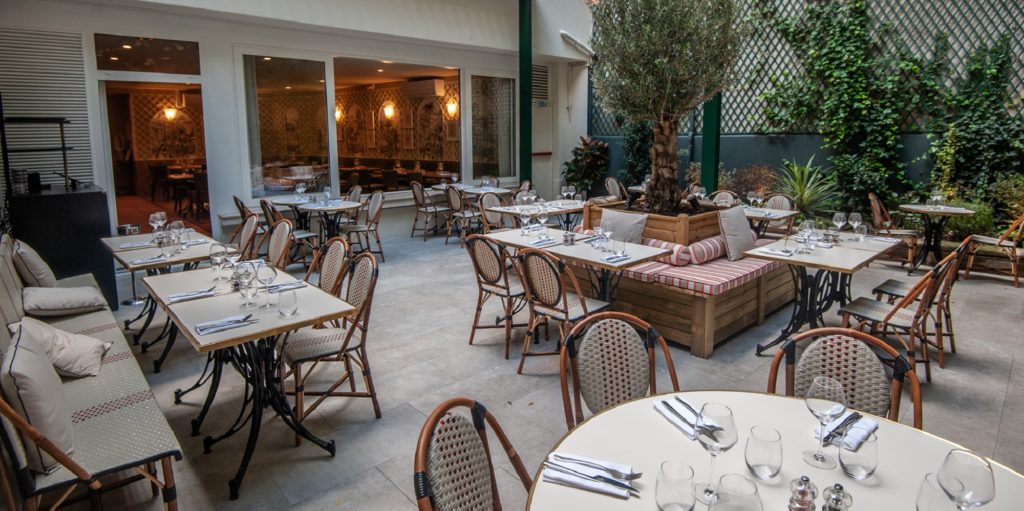 restaurants terrasses Paris