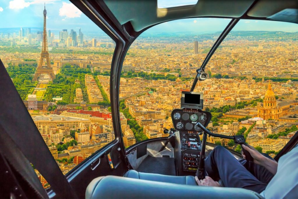 Paris en hélicoptère