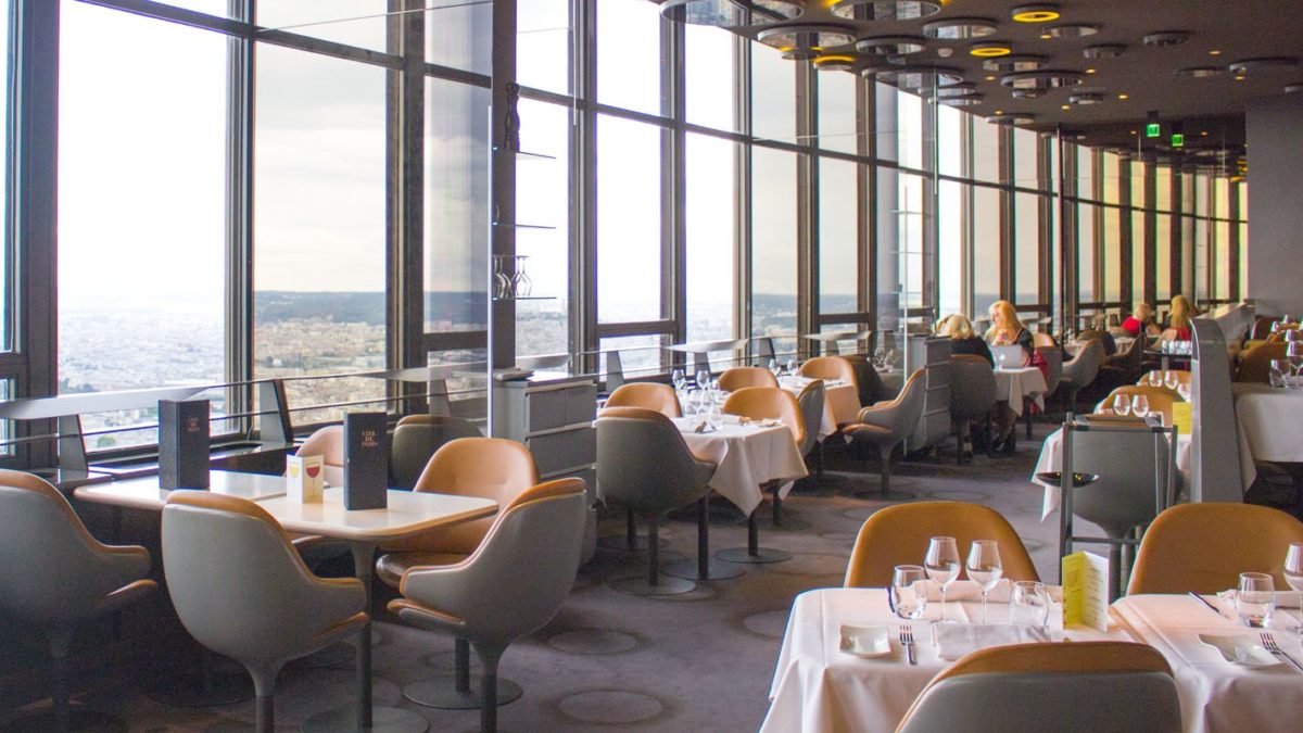 A la découverte du restaurant tour Montparnasse, le Ciel de Paris