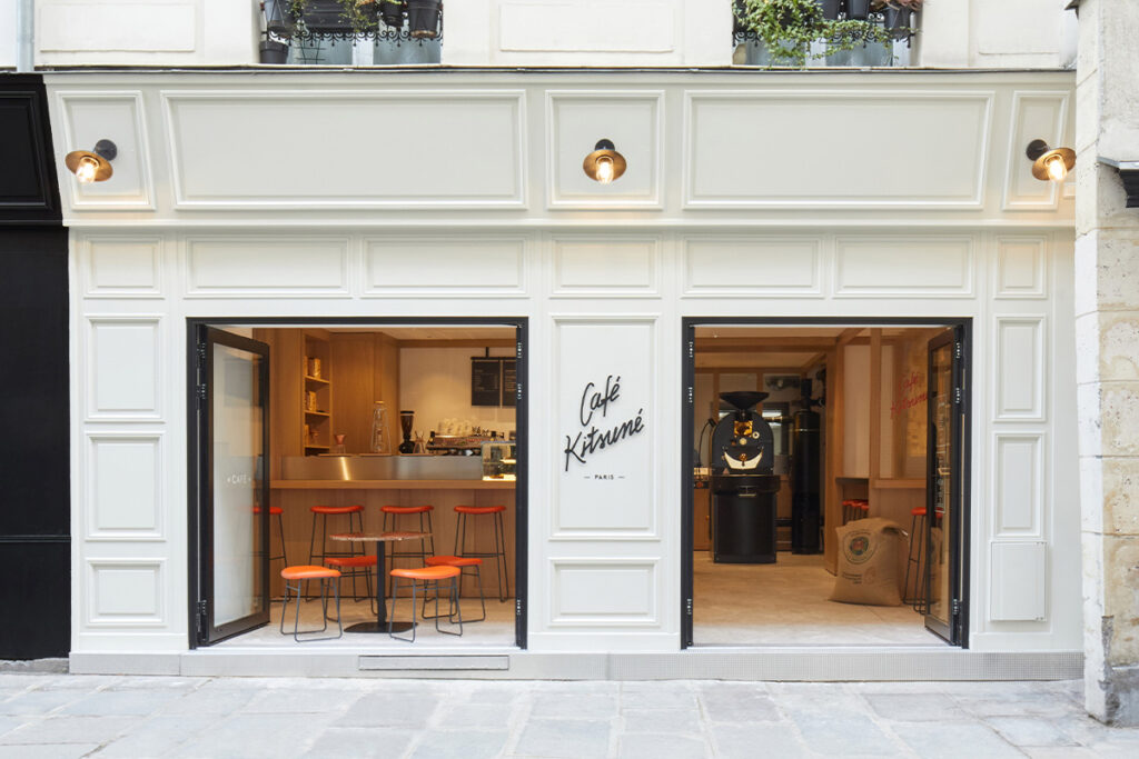 Café Kitsuné coffe shop Paris